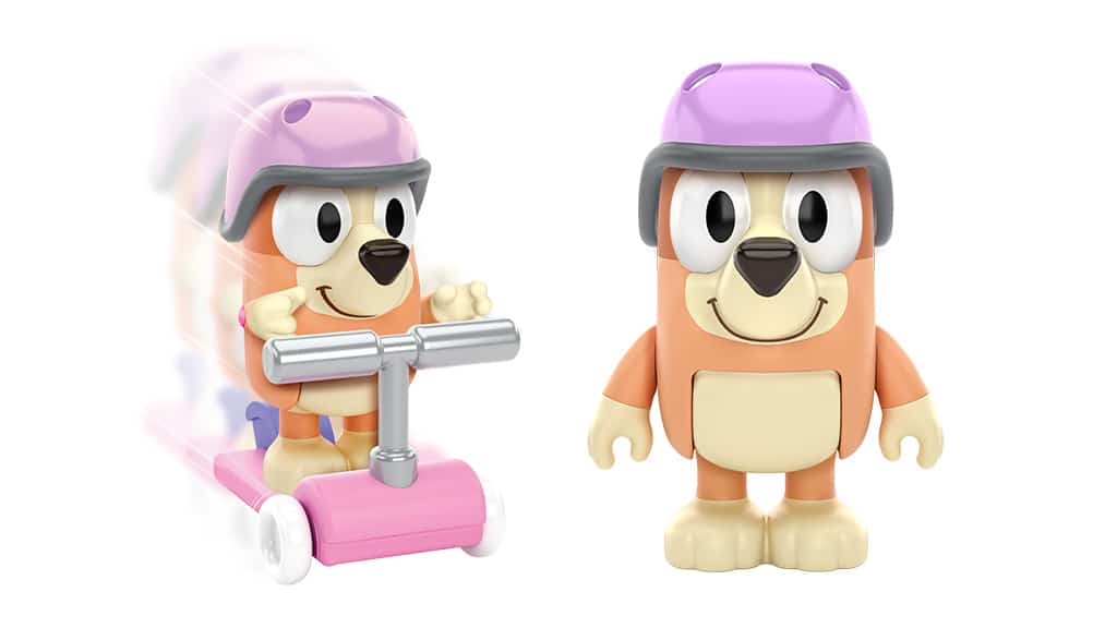 Ура, нови Bluey играчки пристигат