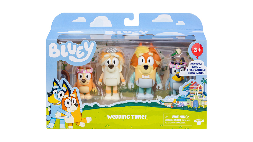 Ура, нови Bluey играчки пристигат