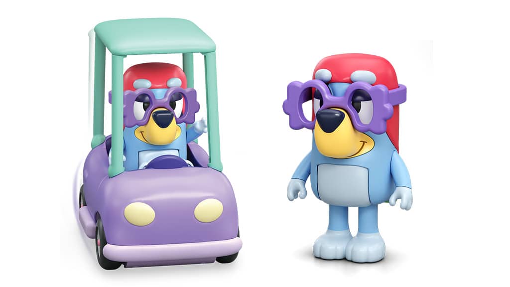 Ура, нови Bluey играчки пристигат