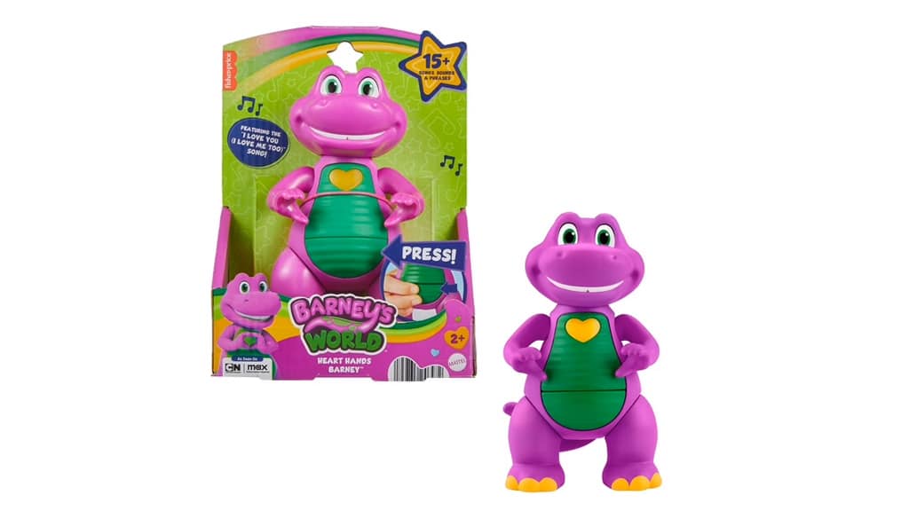 Обичай и учи с новата колекция Fisher-Price Barney's World