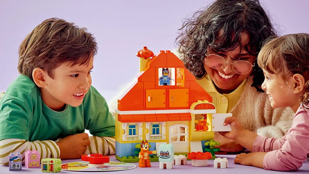 Новите комплекти Bluey на LEGO са наистина реалистични