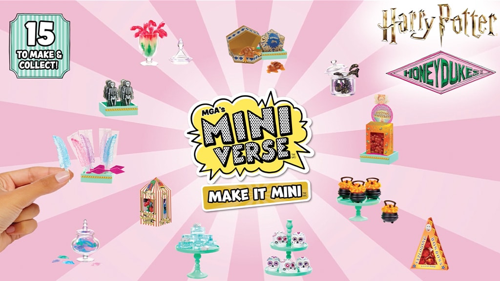 Колекцията MGA Miniverse Make It Mini Honeydukes е по-сладка от всяка магия