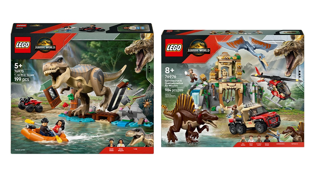 Тези LEGO комплекти от Jurassic World Rebirth са далеч от изчезването