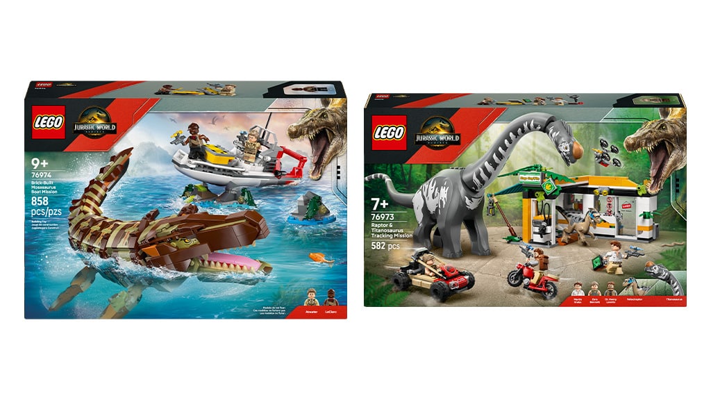 Тези LEGO комплекти от Jurassic World Rebirth са далеч от изчезването