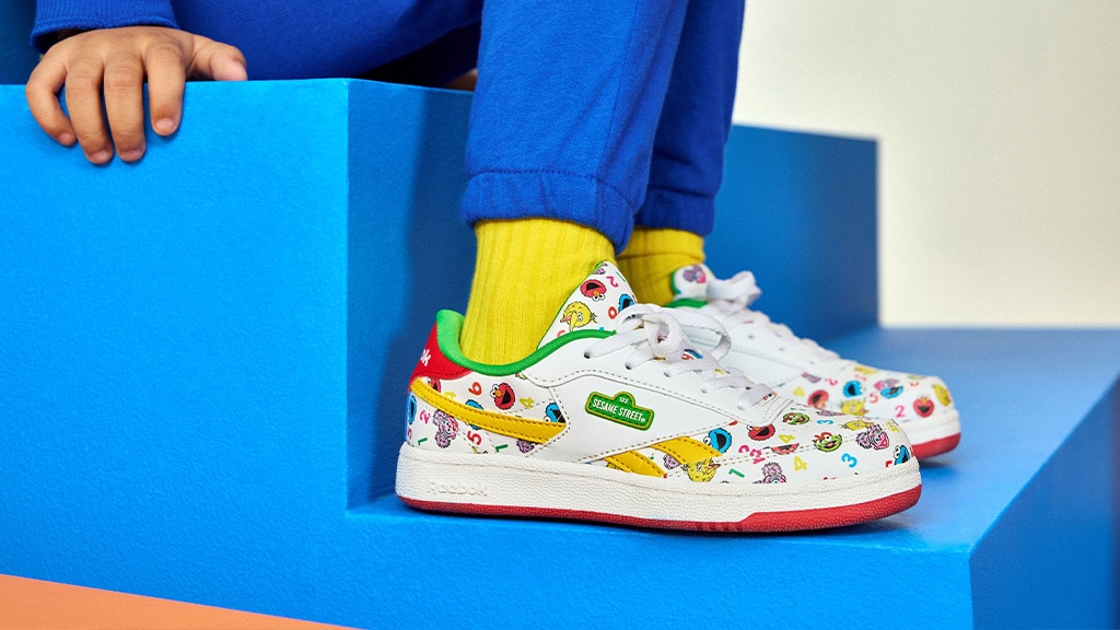 Модата развлекателна с колекцията на Reebok и Sesame Street!
