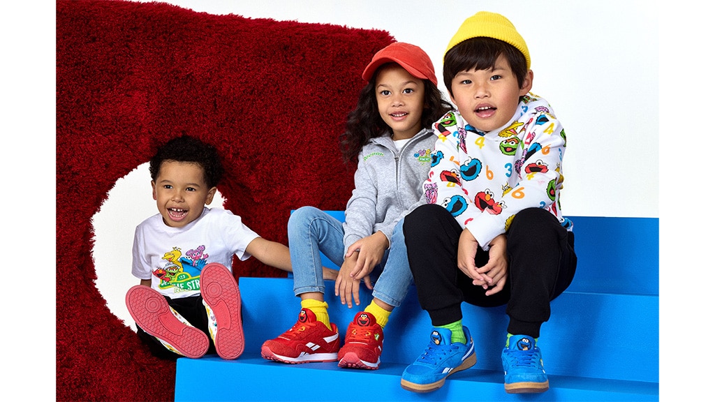 Модата развлекателна с колекцията на Reebok и Sesame Street!