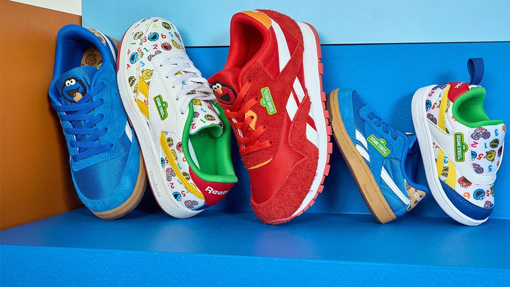 Модата развлекателна с колекцията на Reebok и Sesame Street!