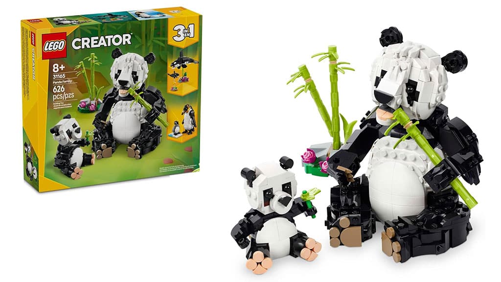 LEGO Creator 3 в 1 Диви животни: Семейство панда