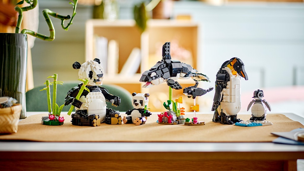 LEGO Creator 3 в 1 Диви животни: Семейство панда