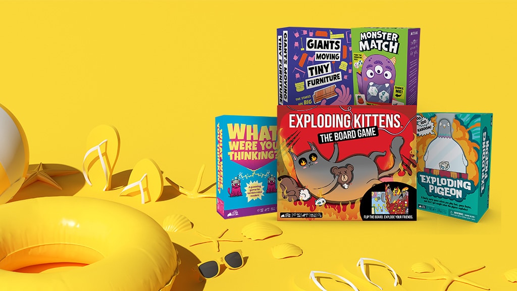 Exploding Kittens предлага пет нови причини за летните събирания тази година