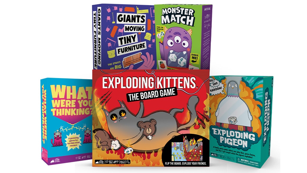 Exploding Kittens предлага пет нови причини за летните събирания тази година