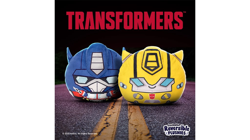 Тук е новата колекция плюшени играчки Transformers на TeeTurtle
