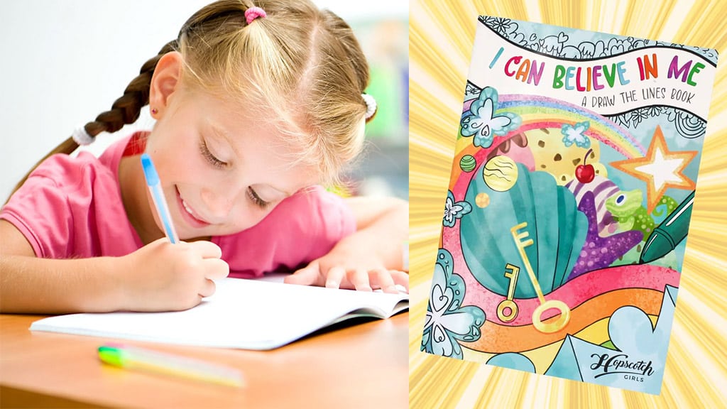 Новата книжка за оцветяване на Hopscotch Girls надхвърля границите на забавлението.