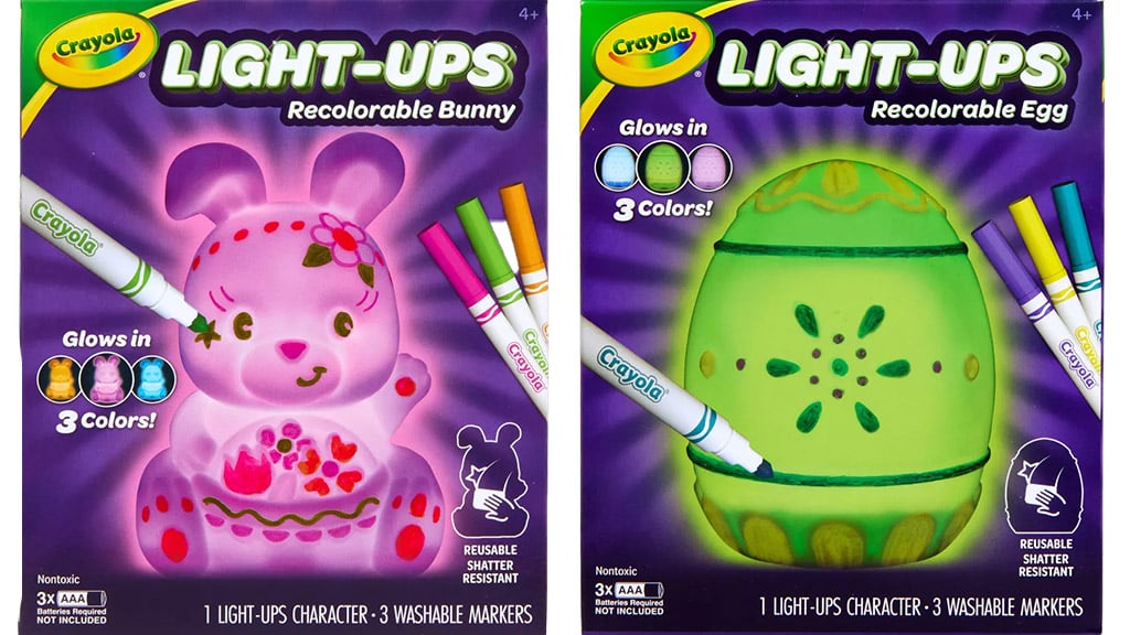 Crayola светещи преоцветяеми статуи