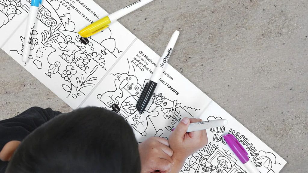 HeyDoodle Книга за оцветяване на Стария Макдоналд
