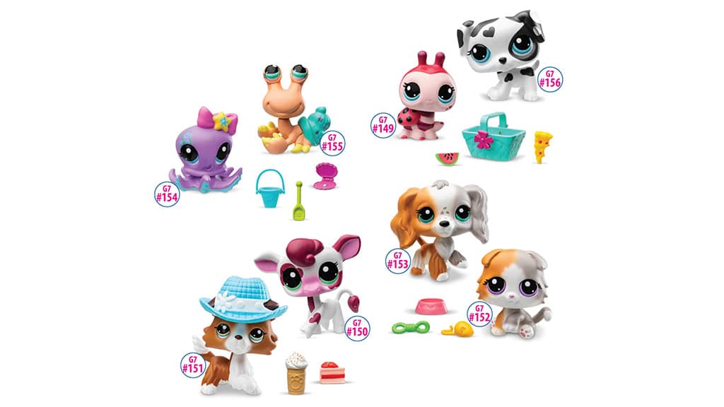 Basic Fun! Littlest Pet Shop Изненадващи Животински Двойки 3-та серия