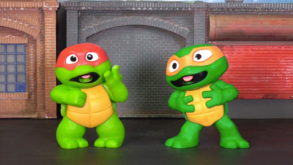 Playmates Toys Teenage Mutant Ninja Turtles истории: Пърхащи Костенурки