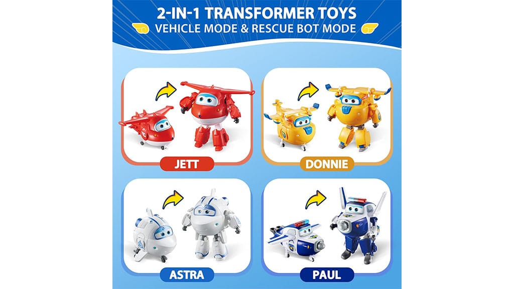 Летете с новите Super Wings играчки!