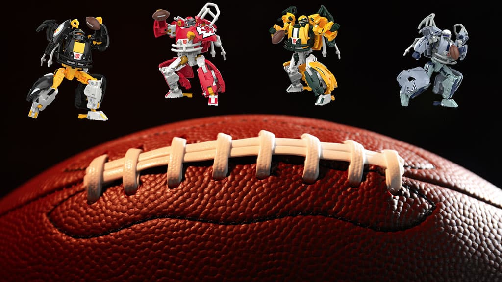 Подкрепете любимия отбор на семейството с новите NFL Transformers фигурки!