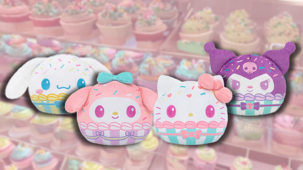 Плюшени фигурки с аромат на Sanrio от TeeTurtle са създадени с любов.