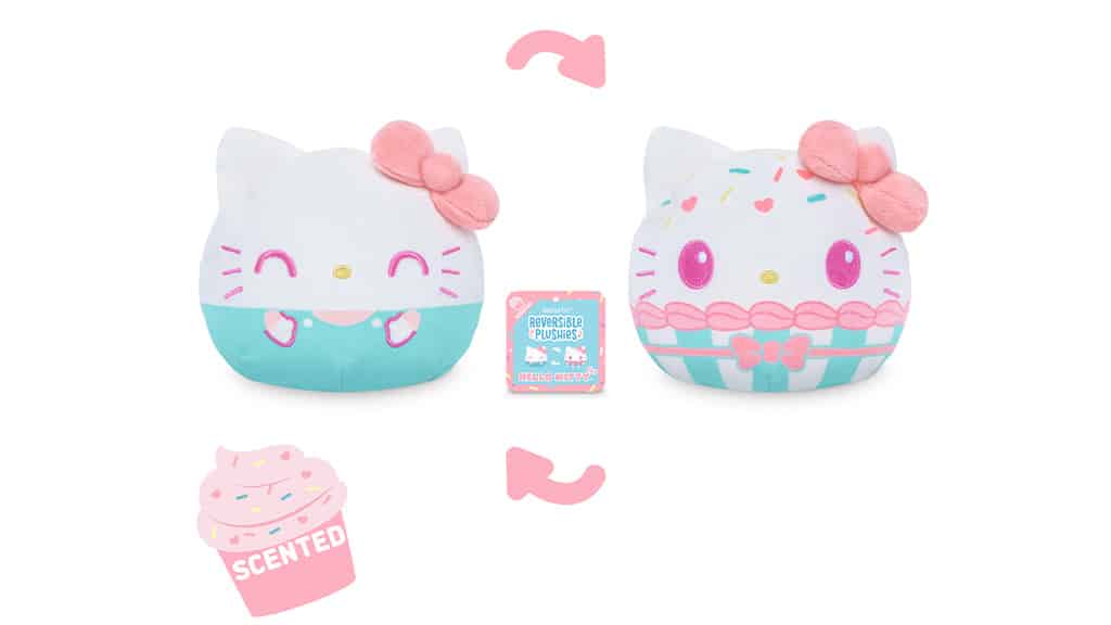 Плюшени фигурки с аромат на Sanrio от TeeTurtle са създадени с любов.