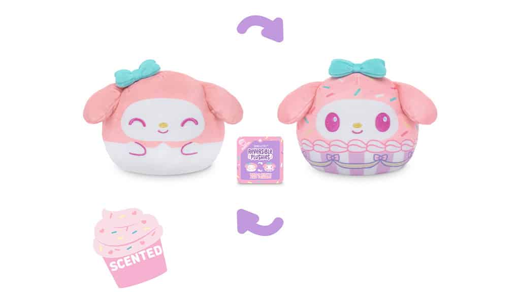 Плюшени фигурки с аромат на Sanrio от TeeTurtle са създадени с любов.