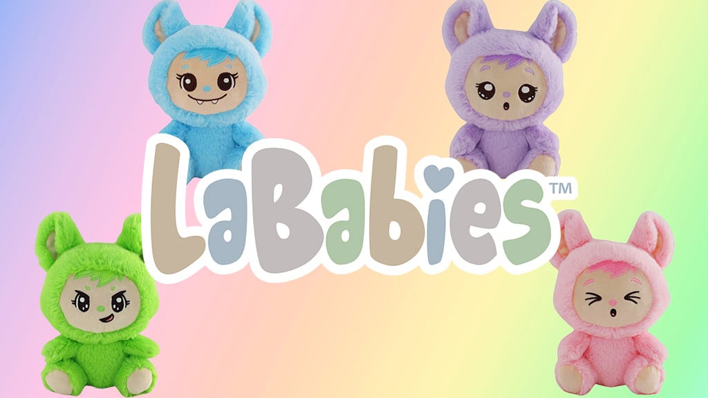 Колекцията Yoonique LaBabies добавя аниме сладост към плюшената колекция на децата