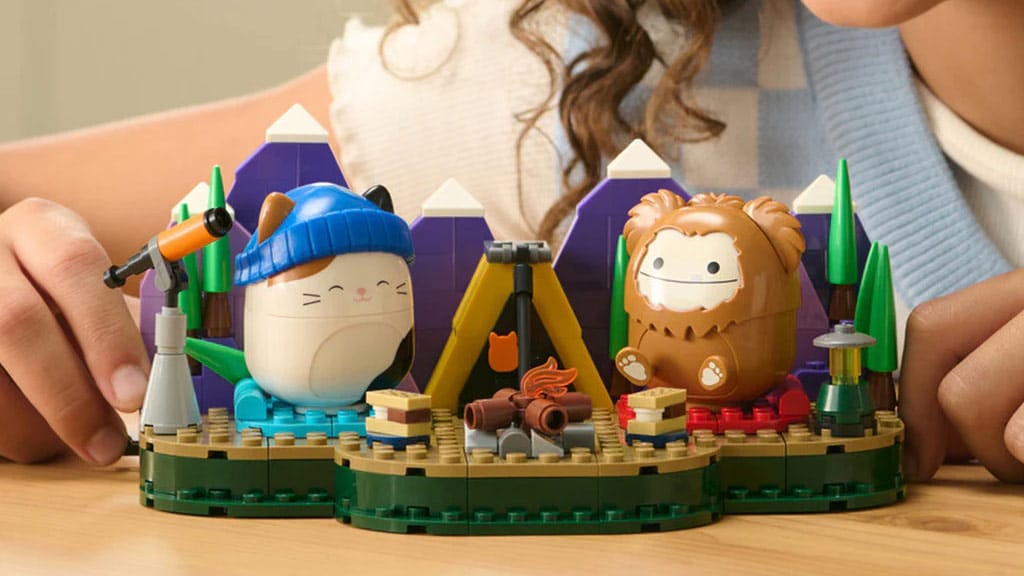 Jazwares BLDR Squishmallows Outdoor Adventure Club Building Set