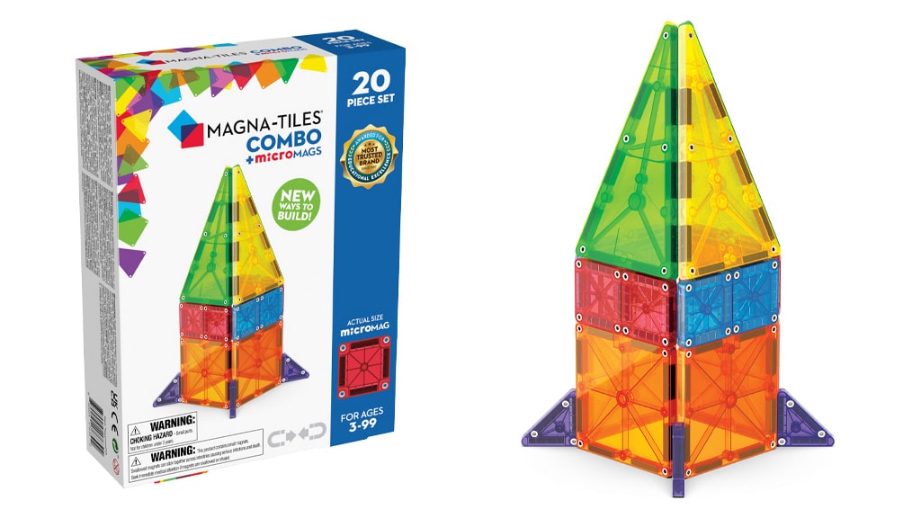 MAGNA-TILES® Комбиниран комплект от 20 части