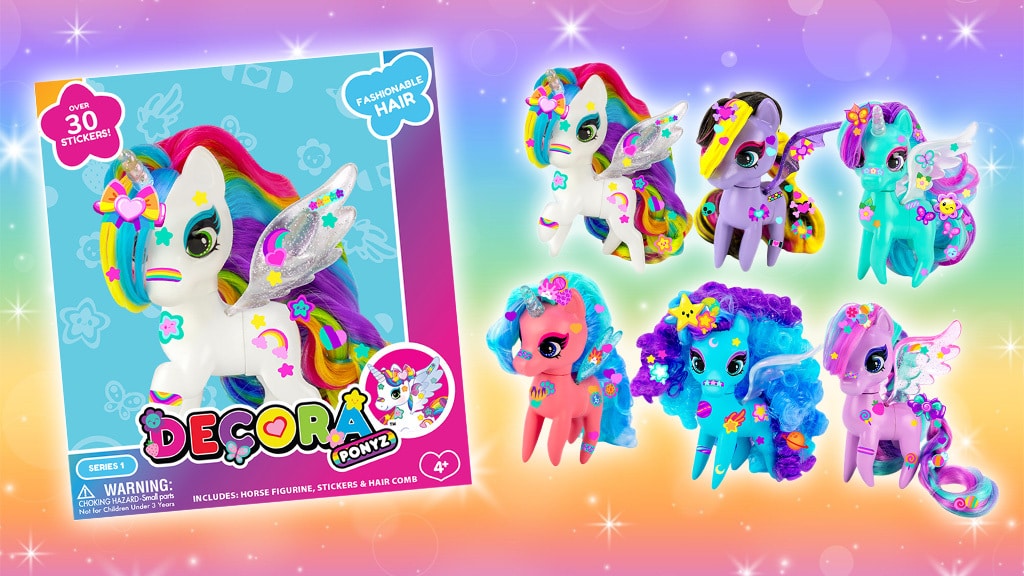 Cepia Decora Ponyz декорируеми пони приятели