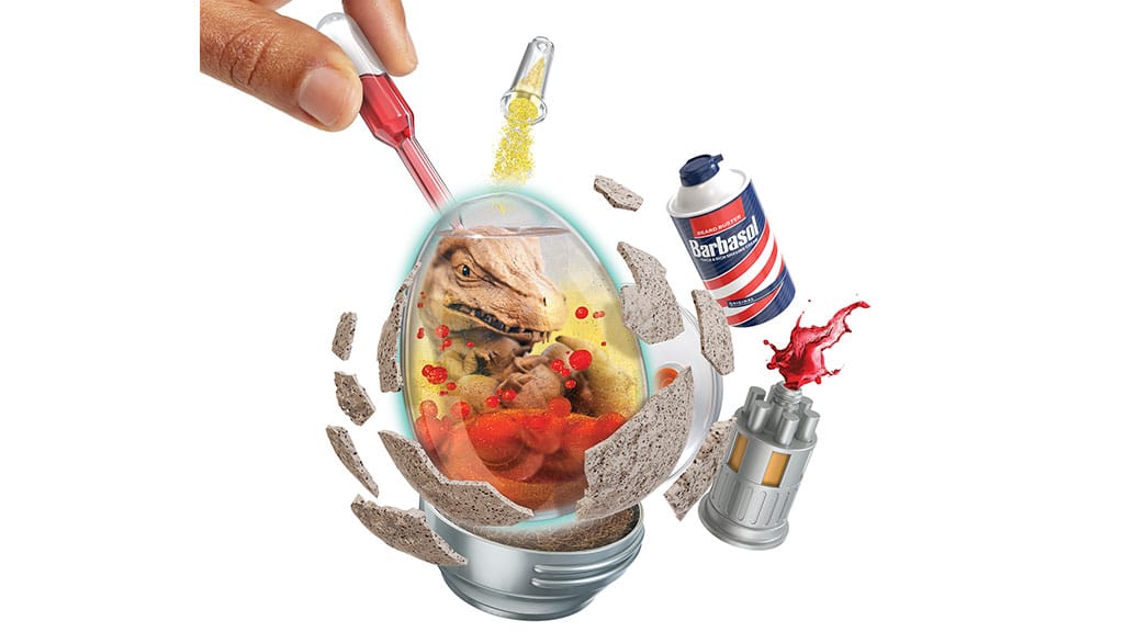 Комплектът MGA Entertainment Jurassic World Make It Mini е наистина забавен опит