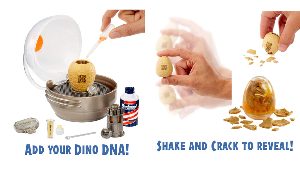 Комплектът MGA Entertainment Jurassic World Make It Mini е наистина забавен опит
