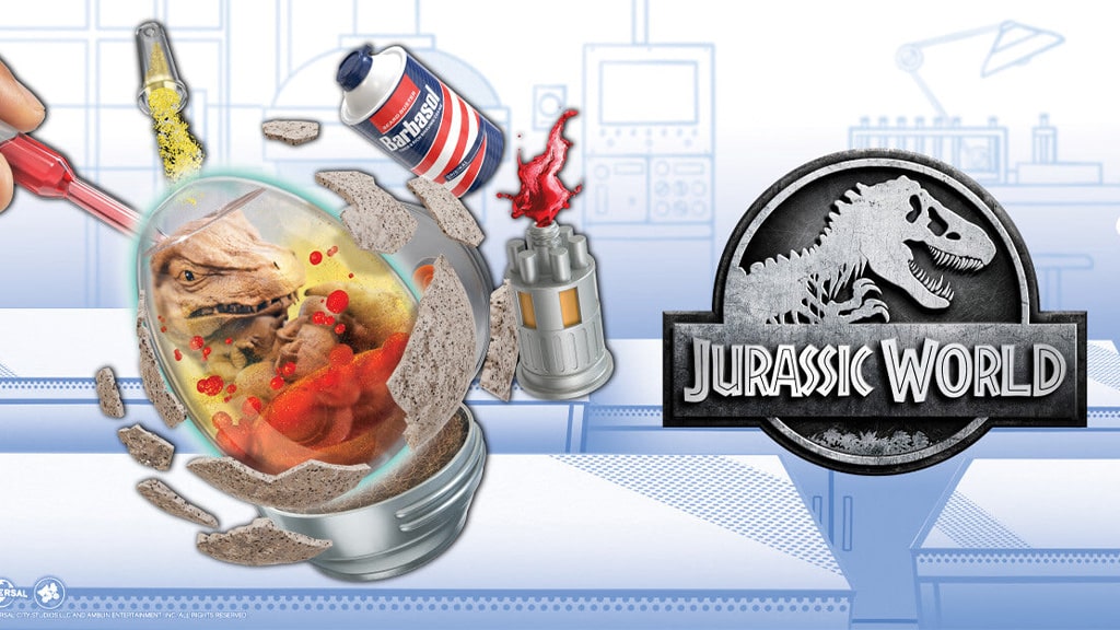 Комплектът MGA Entertainment Jurassic World Make It Mini е наистина забавен опит