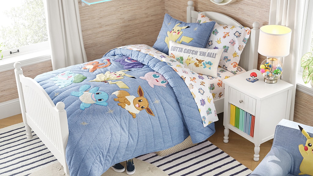 Pottery Barn Kids представя новата си колекция Pokémon