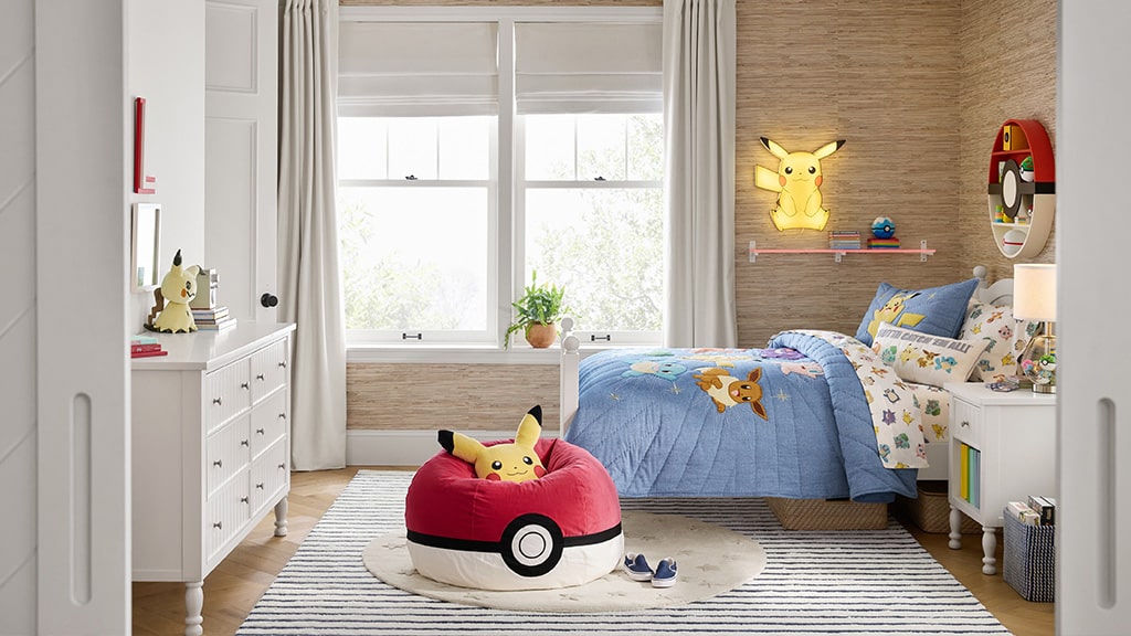 Pottery Barn Kids представя новата си колекция Pokémon