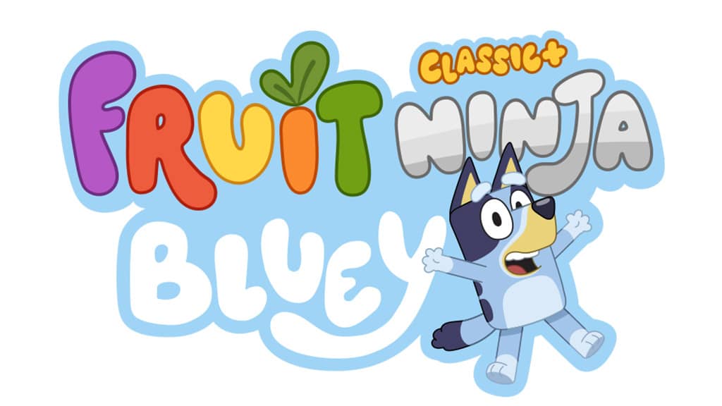 Bluey се присъединява към Fruit Ninja за плодови забавления