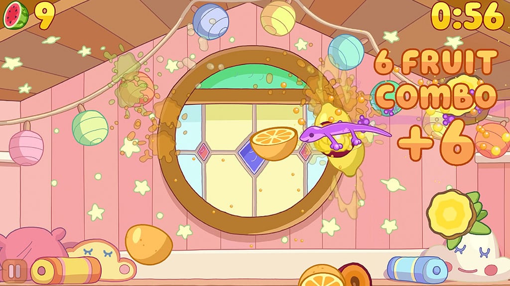 Bluey се присъединява към Fruit Ninja за плодови забавления
