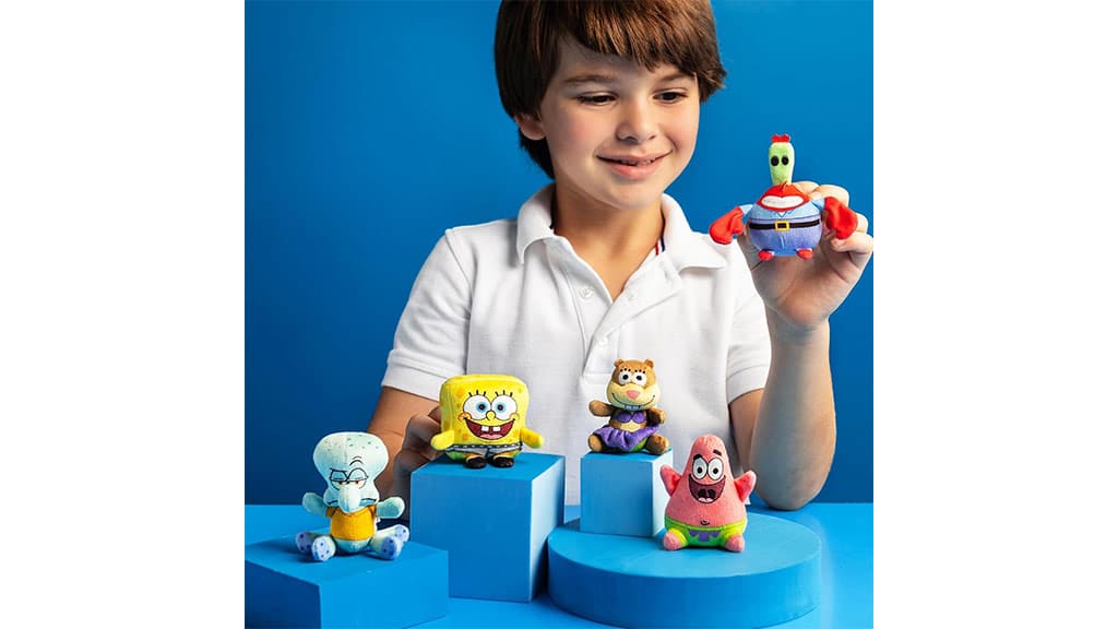 Basic Fun! Micro Teenies SpongeBob 5 броя пакет