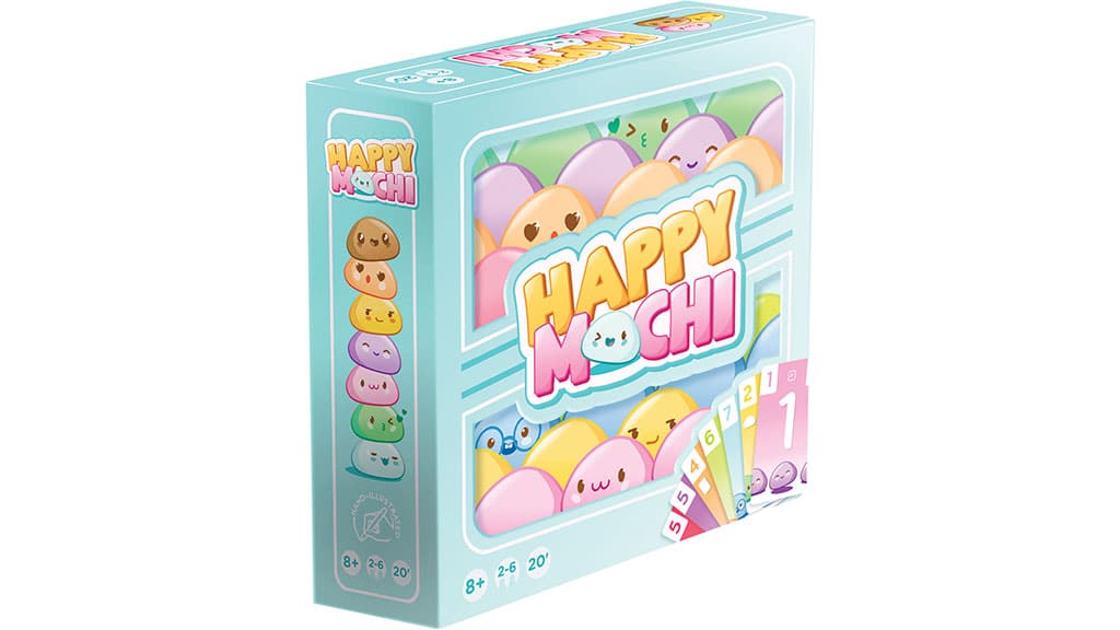 Удовлетворете желанието си за сладкиши с картовата игра Asmodee Happy Mochi