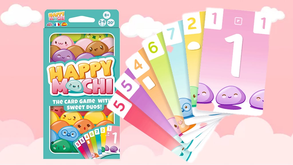 Удовлетворете желанието си за сладкиши с картовата игра Asmodee Happy Mochi