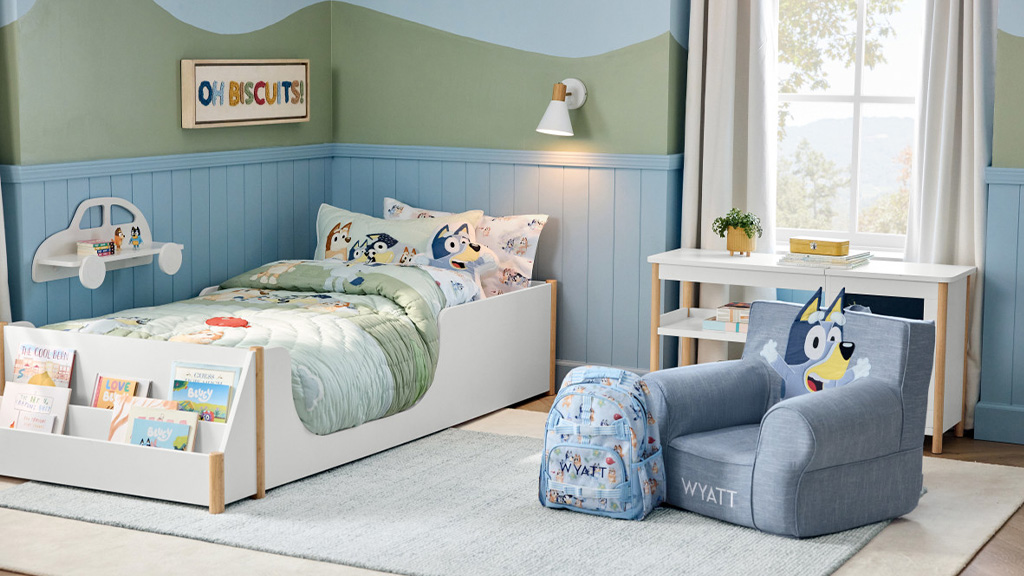 В Pottery Barn Kids се подготвя нова колекция Bluey