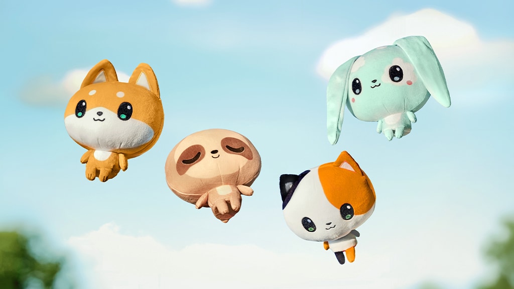 Фигурките на TeeTurtle Cloud Head са готови за прегръдка