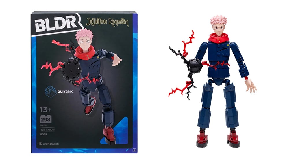 Jazwares BLDR Jujutsu Kaisen Yuji Itadori конструктор