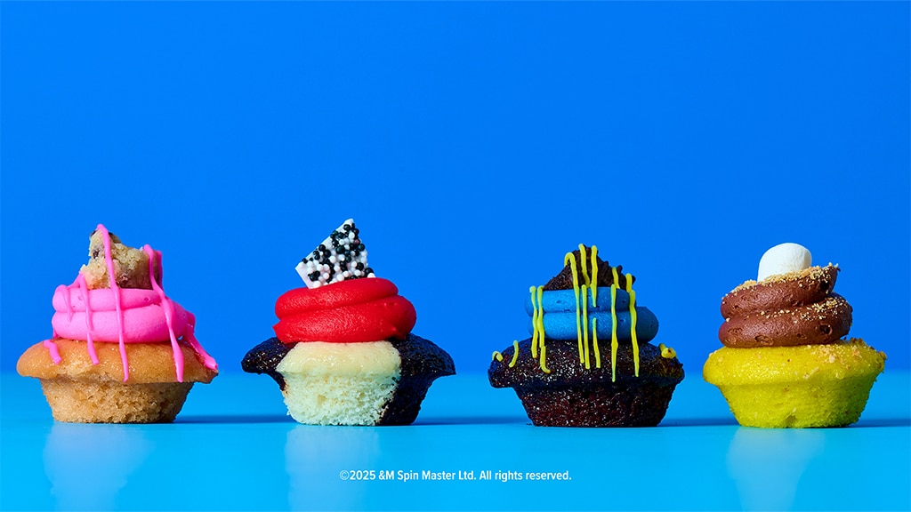 Тук са PupCakes: Baked by Melissa пусна лакомствата от PAW Patrol