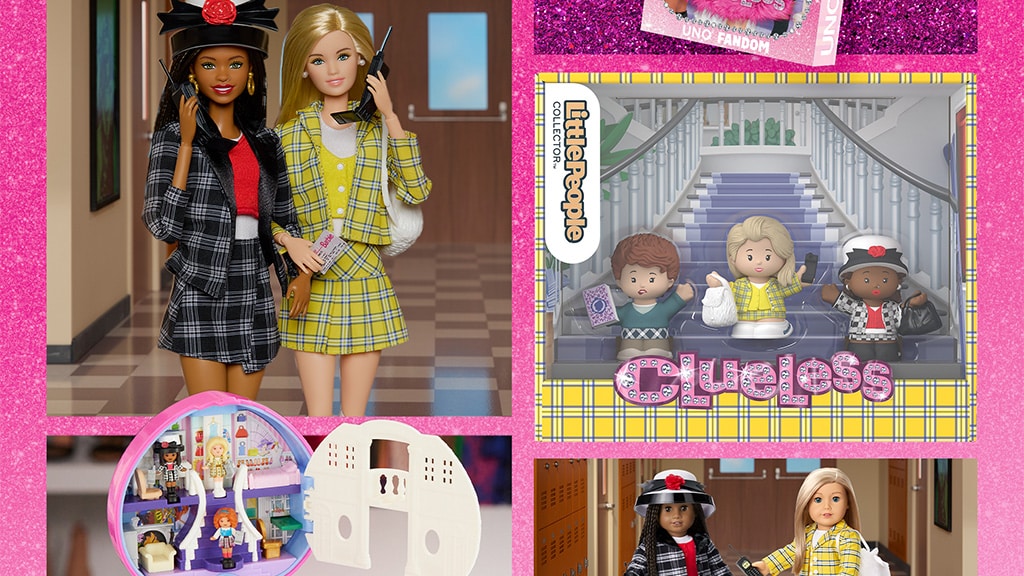 Направи играта още по-забавна с колекцията на Mattel Clueless за 30-та годишнина и внеси малко настроение от Бевърли Хилс в ежедневието!