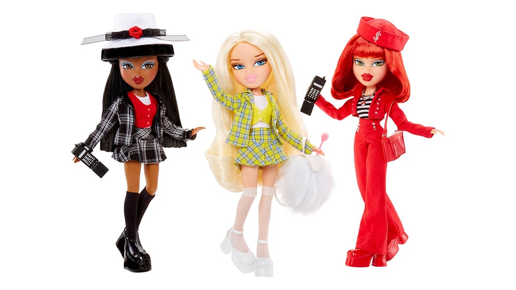 Покажи модата от 90-те години, докато играеш с новите Clueless Bratz кукли