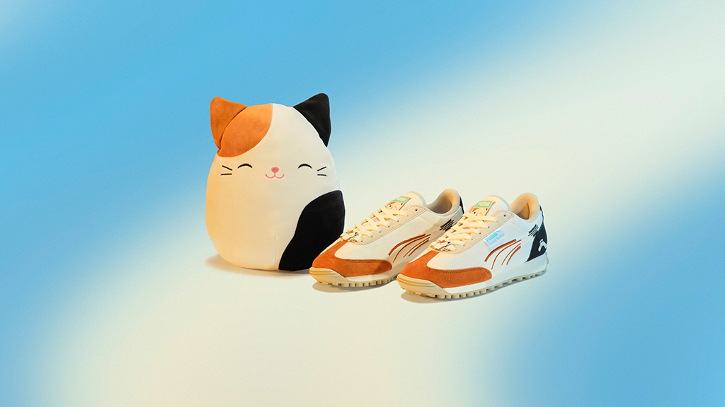 Направи смела стъпка в втората колекция обувки Squishmallows на PUMA!