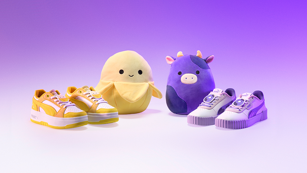 Направи смела стъпка в втората колекция обувки Squishmallows на PUMA!