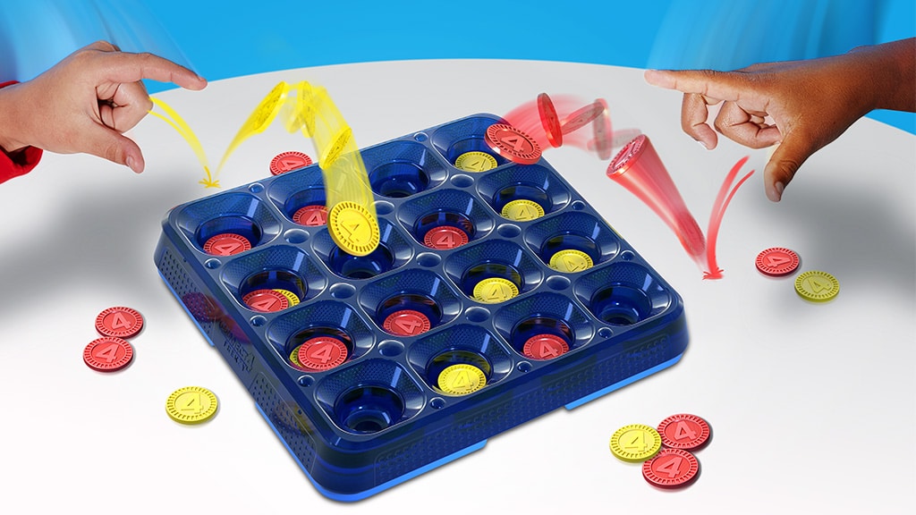 Connect 4 Лудо повишава настроението с бързи, скачени битки