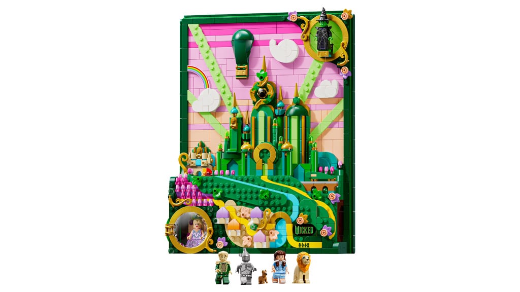 Празнувай Glinda-стил с новите комплекти Wicked: For Good на LEGO Group!